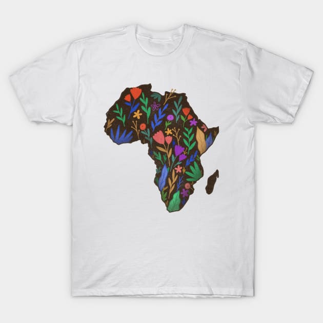 Blossom Africa T-Shirt by comfydesigns